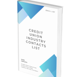 Credit Union Industry Contacts List | Email List | 18,000 Contacts