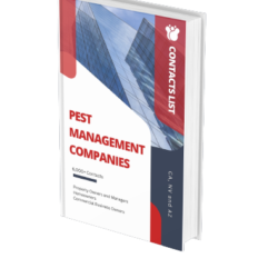 Pest Management Companies Contacts List | 6,000+ Contacts from CA, NV and AZ