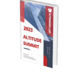 Altitude Summit 2023 Attendees List | 900+ opt in contacts