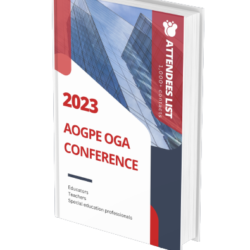 AOGPE OGA Conference 2023 Attendees List | 1,000+ contacts