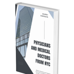 10,000+ contacts of Physicians and Medical Doctors from NYC