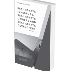 20,000+ Contacts – Real Estate Investors, Real Estate Owners and Real Estate Developers Contact List